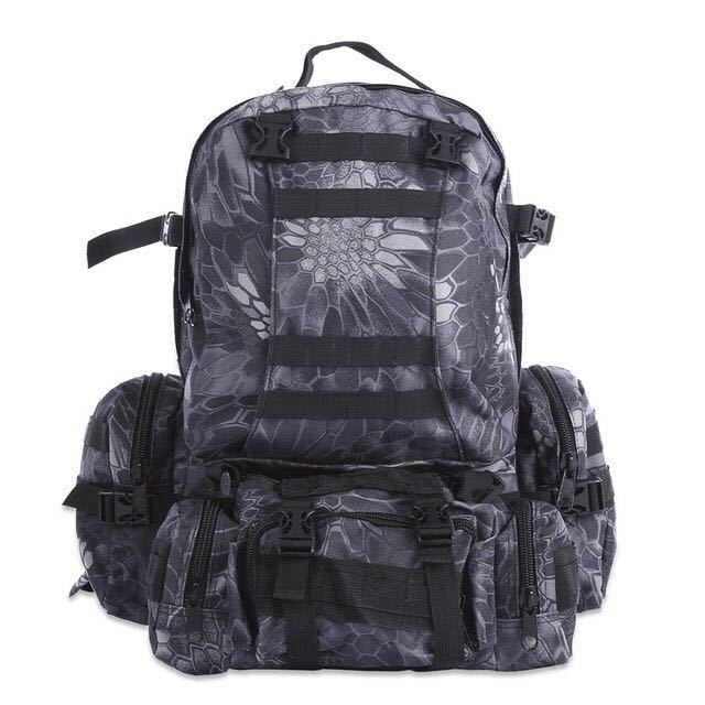 50L Waterproof Tactical Backpack for Camping & Hiking – Military-Grade Survival Gear, Molle System, Fall Outdoor Travel Ready