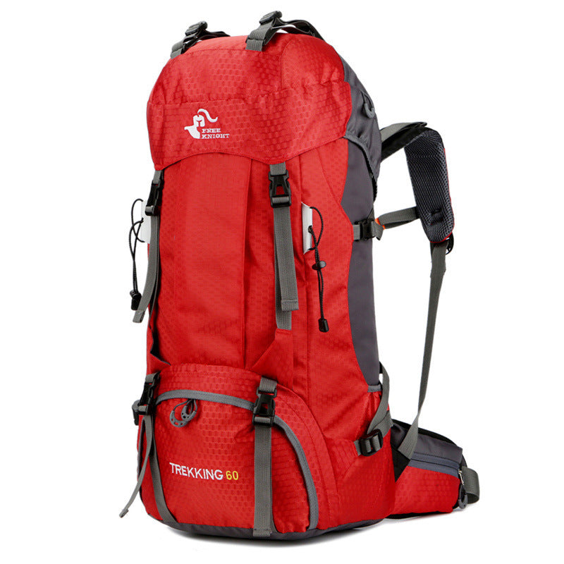 60L Waterproof Hiking & Mountaineering Backpack – Durable Oxford Material, Unisex Outdoor Gear for Camping & Climbing