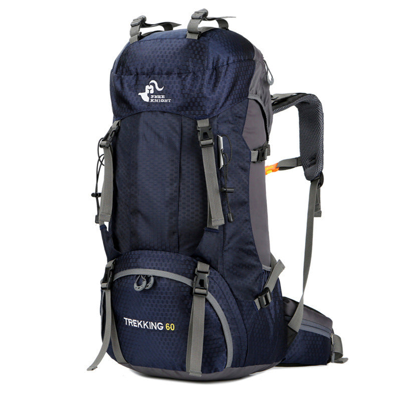 60L Waterproof Hiking & Mountaineering Backpack – Durable Oxford Material, Unisex Outdoor Gear for Camping & Climbing