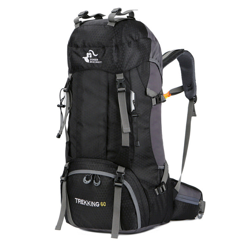 60L Waterproof Hiking & Mountaineering Backpack – Durable Oxford Material, Unisex Outdoor Gear for Camping & Climbing