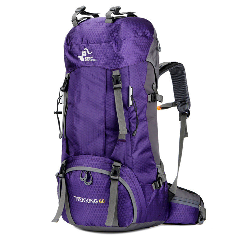 60L Waterproof Hiking & Mountaineering Backpack – Durable Oxford Material, Unisex Outdoor Gear for Camping & Climbing