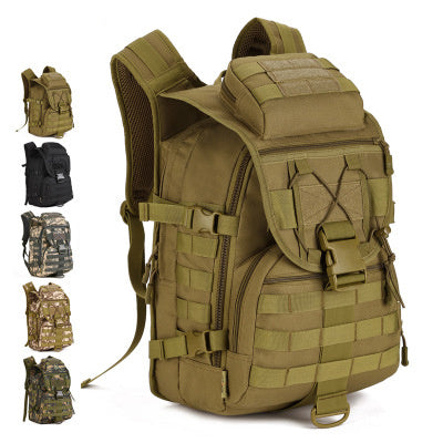 Professional 36-55L Outdoor Backpack – Digital Camouflage, Wear-Resistant Nylon for Mountain Climbing, Waterproof & MOLLE Compatible