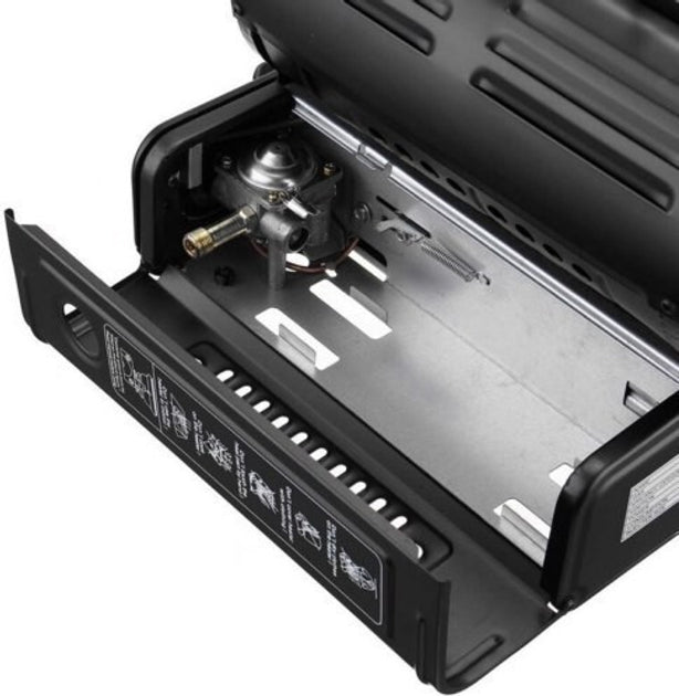 Multifunctional Tent Heater & Roasting Stove, Dual Gas Portable Heater for Outdoor Use