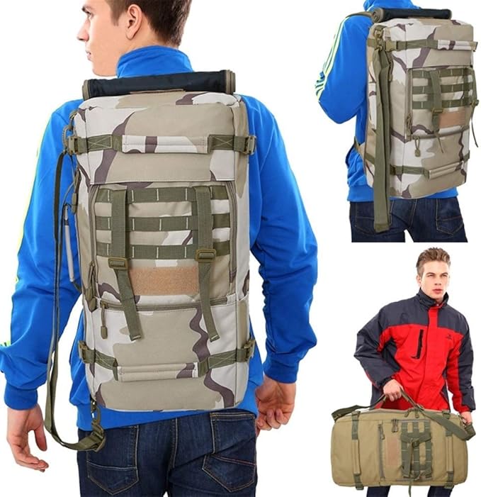 50L Multi-Function Outdoor Travel Backpack – Versatile Shoulder Bag for Sports, Hiking & Camping