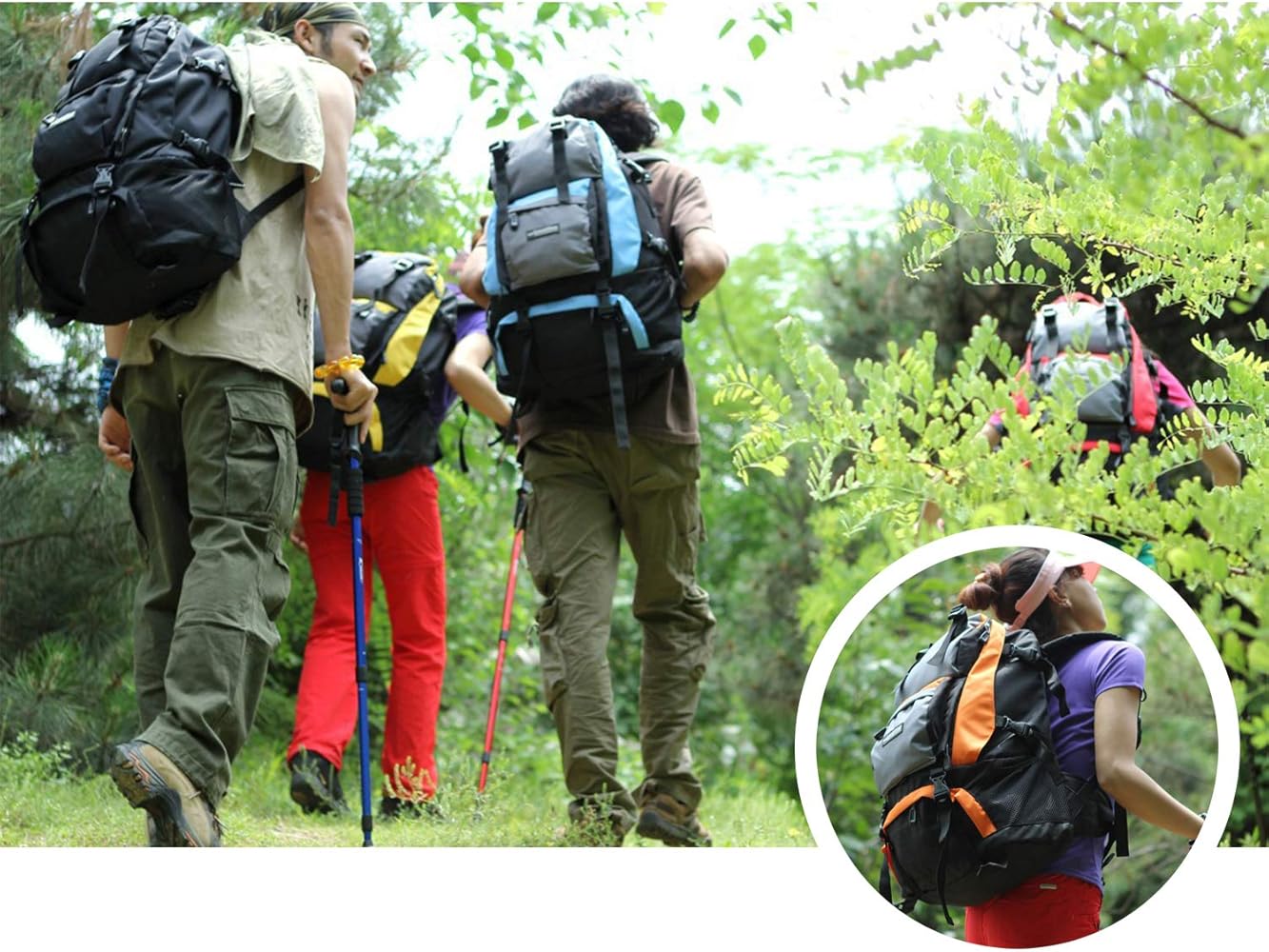 40L Outdoor Hiking Backpack – Durable and Lightweight, Perfect for Camping & Adventure