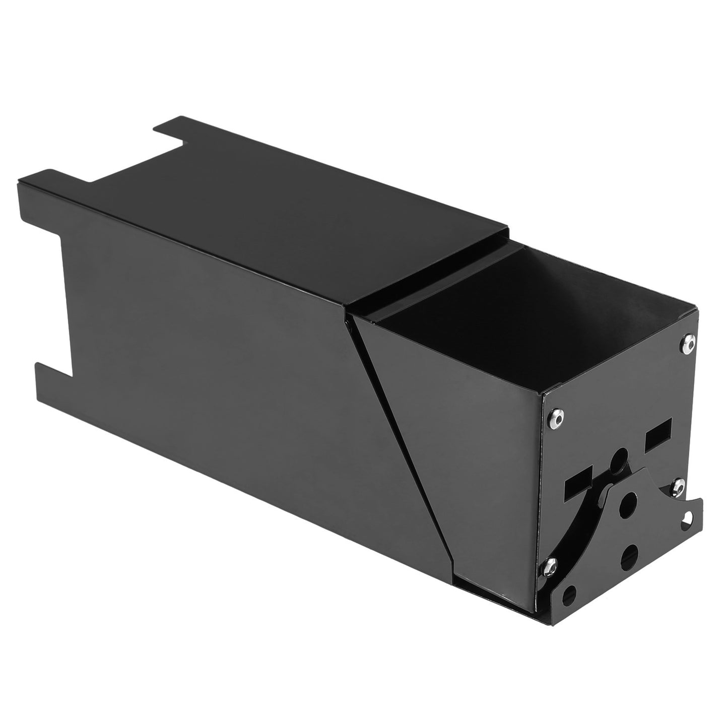 Black Titanium Portable Stainless Steel Folding Camping BBQ Wood Stove with Instruction Manual