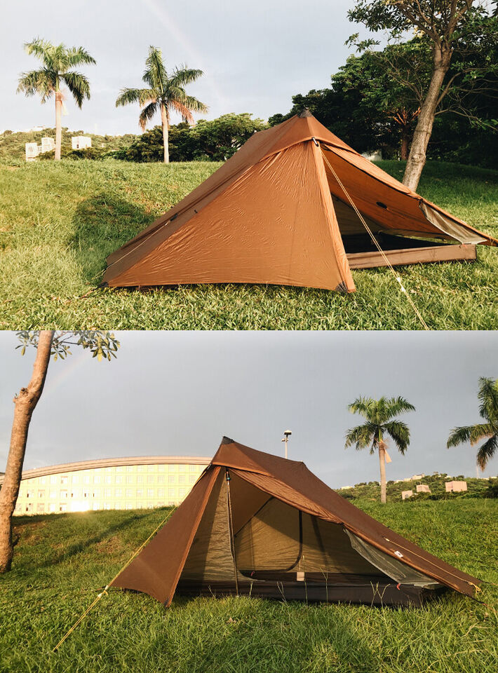 Ultralight Tent 3/4 Season Backpacking Tent for 1 Person, Waterproof Professional Tents for Camping
