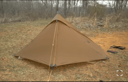 Ultralight Tent 3/4 Season Backpacking Tent for 1 Person, Waterproof Professional Tents for Camping