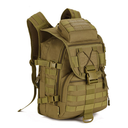 Professional 36-55L Outdoor Backpack – Digital Camouflage, Wear-Resistant Nylon for Mountain Climbing, Waterproof & MOLLE Compatible