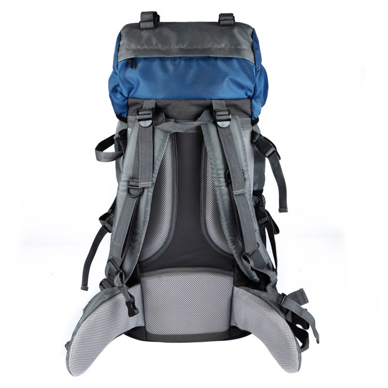 60L Waterproof Outdoor Shoulder Bag with Rain Cover – Lightweight Camping & Hiking Gear for All-Weather Adventure