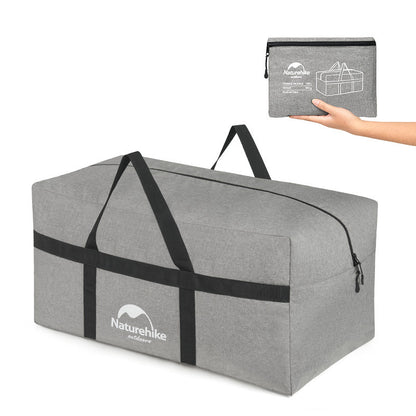 Outdoor Camping Equipment Storage Bag – Durable Plaid Oxford Cloth, 780x390x340mm, Casual Style for Gear Organization