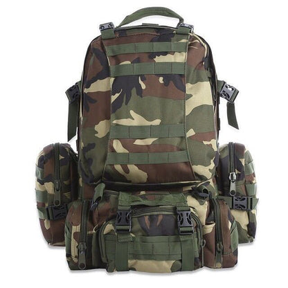 50L Waterproof Tactical Backpack for Camping & Hiking – Military-Grade Survival Gear, Molle System, Fall Outdoor Travel Ready