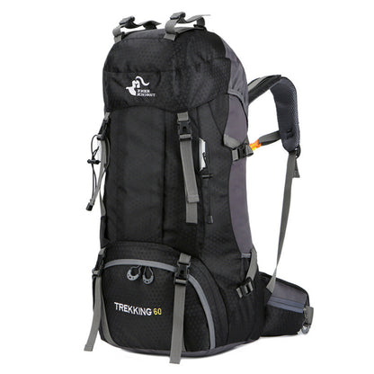 60L Waterproof Hiking & Mountaineering Backpack – Durable Oxford Material, Unisex Outdoor Gear for Camping & Climbing