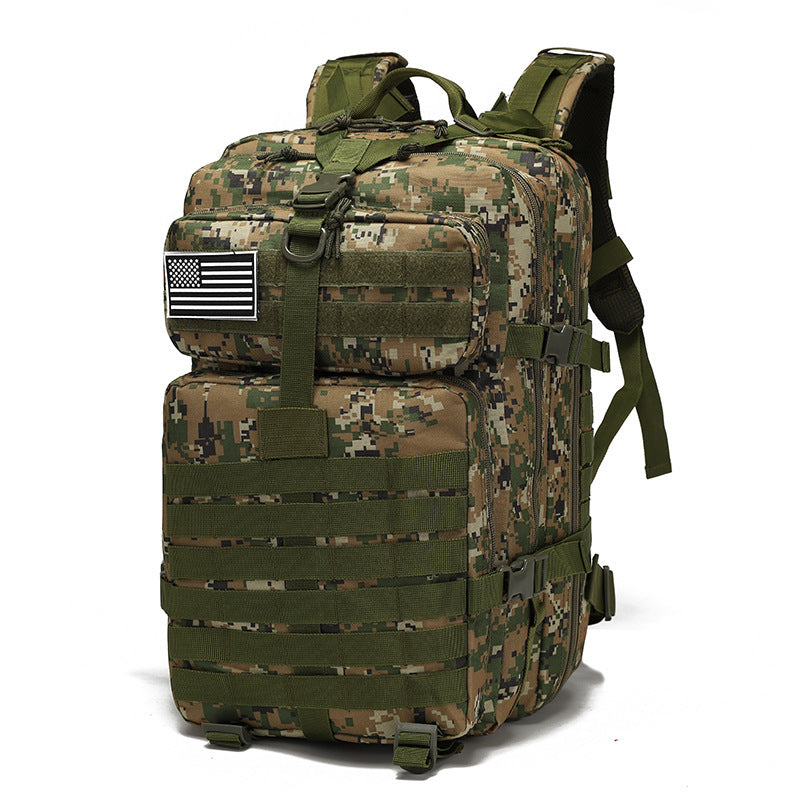 45L Military Tactical Backpack – Durable Oxford Cloth, High-Capacity Outdoor Gear, 30x30x50cm
