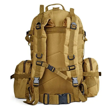 50L Waterproof Tactical Backpack for Camping & Hiking – Military-Grade Survival Gear, Molle System, Fall Outdoor Travel Ready