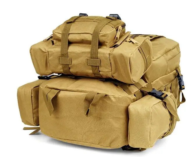 50L Waterproof Tactical Backpack for Camping & Hiking – Military-Grade Survival Gear, Molle System, Fall Outdoor Travel Ready