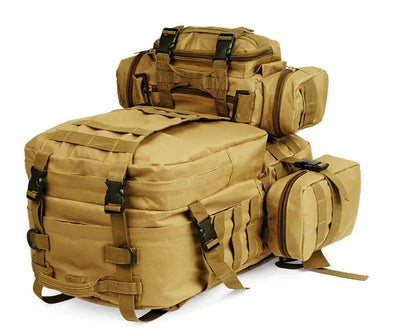 50L Waterproof Tactical Backpack for Camping & Hiking – Military-Grade Survival Gear, Molle System, Fall Outdoor Travel Ready