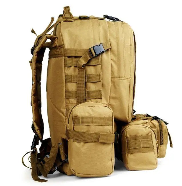 50L Waterproof Tactical Backpack for Camping & Hiking – Military-Grade Survival Gear, Molle System, Fall Outdoor Travel Ready