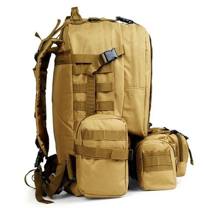 50L Waterproof Tactical Backpack for Camping & Hiking – Military-Grade Survival Gear, Molle System, Fall Outdoor Travel Ready