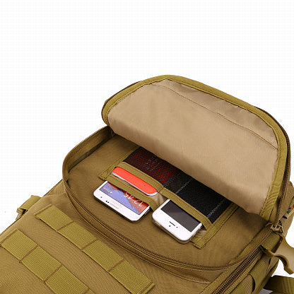 Professional 36-55L Outdoor Backpack – Digital Camouflage, Wear-Resistant Nylon for Mountain Climbing, Waterproof & MOLLE Compatible