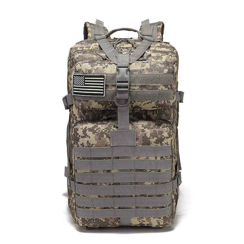 45L Military Tactical Backpack – Durable Oxford Cloth, High-Capacity Outdoor Gear, 30x30x50cm