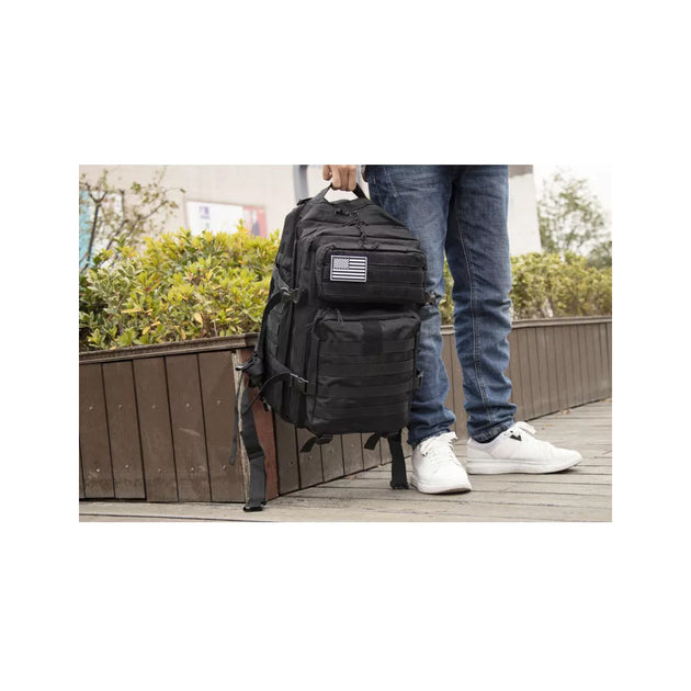 Multi-Color Tactical Backpack – 50L Camouflage Army Bag with Molle System & Adjustable Straps, Ideal for Mountaineering & Outdoor Sports