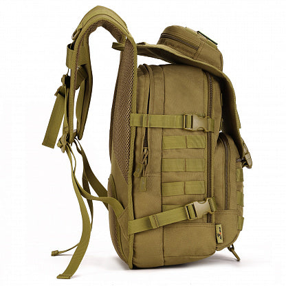 Professional 36-55L Outdoor Backpack – Digital Camouflage, Wear-Resistant Nylon for Mountain Climbing, Waterproof & MOLLE Compatible
