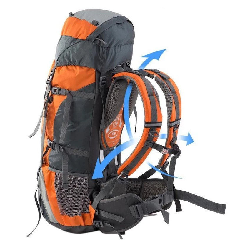 Waterproof 70L Hiking Backpack Naturehike 70 – Outdoor Nylon Rucksack for Professional Mountaineering
