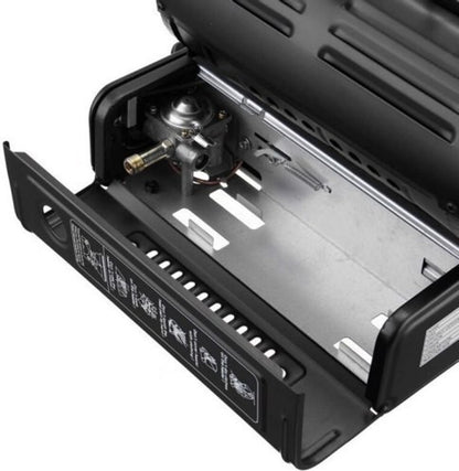 Multifunctional Tent Heater & Roasting Stove, Dual Gas Portable Heater for Outdoor Use