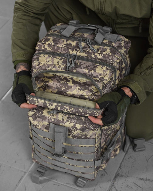 45L Military Tactical Backpack – Durable Oxford Cloth, High-Capacity Outdoor Gear, 30x30x50cm