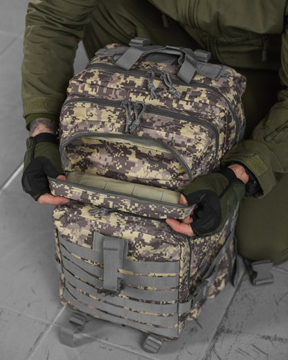 45L Military Tactical Backpack – Durable Oxford Cloth, High-Capacity Outdoor Gear, 30x30x50cm