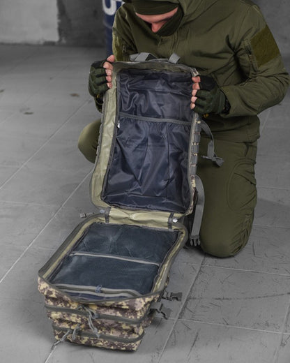 45L Military Tactical Backpack – Durable Oxford Cloth, High-Capacity Outdoor Gear, 30x30x50cm
