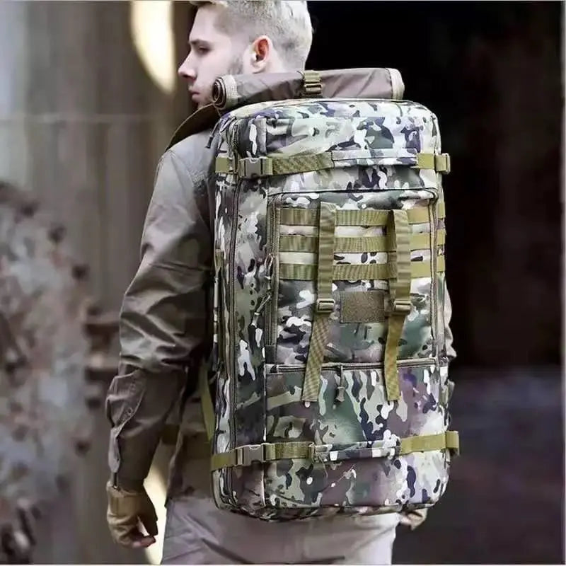 50L Multi-Function Outdoor Travel Backpack – Versatile Shoulder Bag for Sports, Hiking & Camping