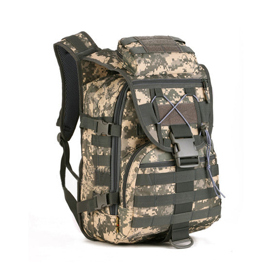 Professional 36-55L Outdoor Backpack – Digital Camouflage, Wear-Resistant Nylon for Mountain Climbing, Waterproof & MOLLE Compatible