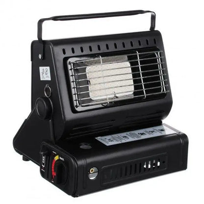 Multifunctional Tent Heater & Roasting Stove, Dual Gas Portable Heater for Outdoor Use