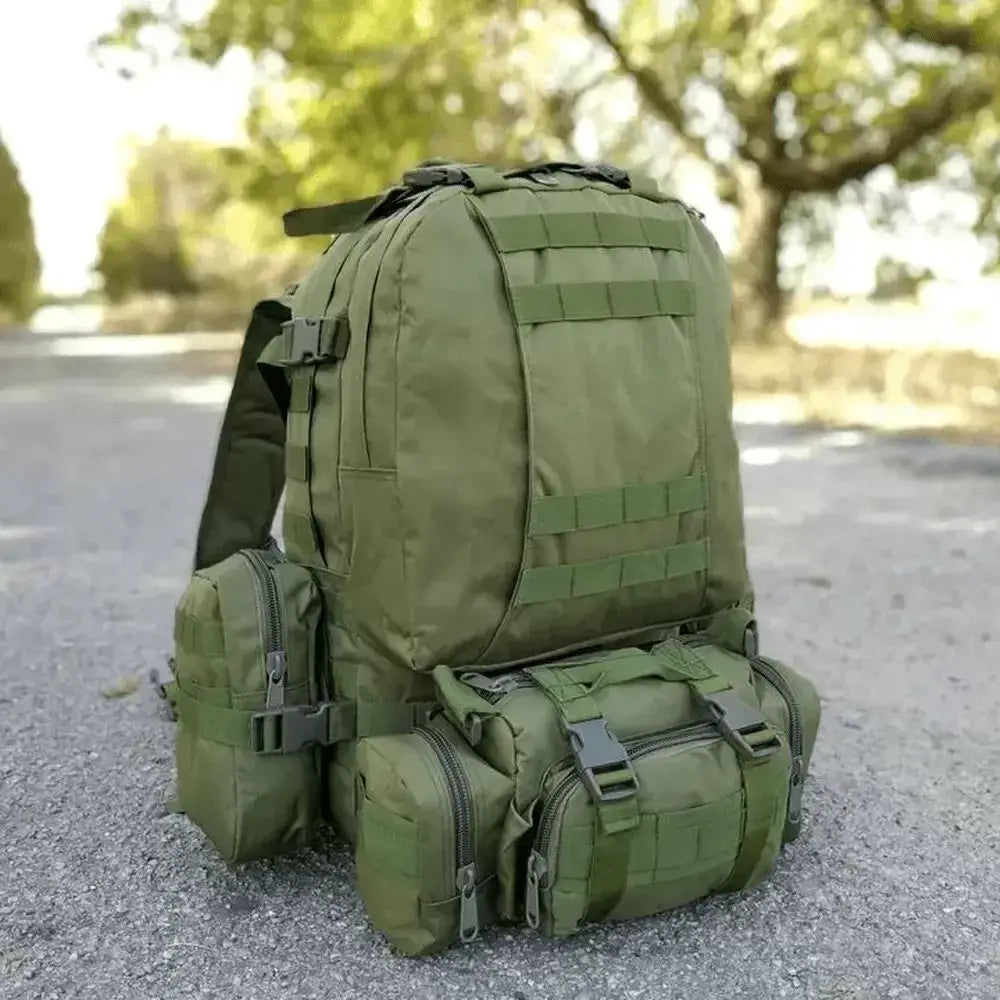 50L Waterproof Tactical Backpack for Camping & Hiking – Military-Grade Survival Gear, Molle System, Fall Outdoor Travel Ready