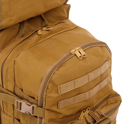 Professional 36-55L Outdoor Backpack – Digital Camouflage, Wear-Resistant Nylon for Mountain Climbing, Waterproof & MOLLE Compatible