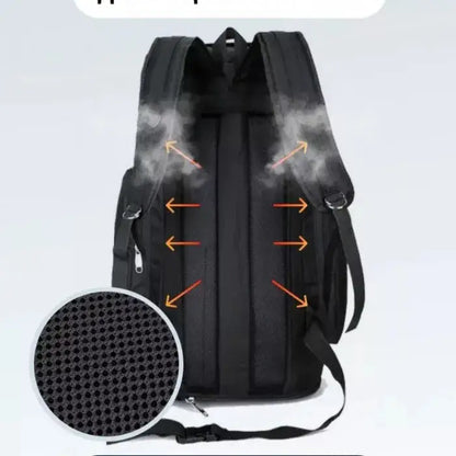 Large Capacity Oxford Cloth Outdoor Sports Mountaineering Bag – 72x34x17cm, Breathable & Shockproof, Camouflage Pattern