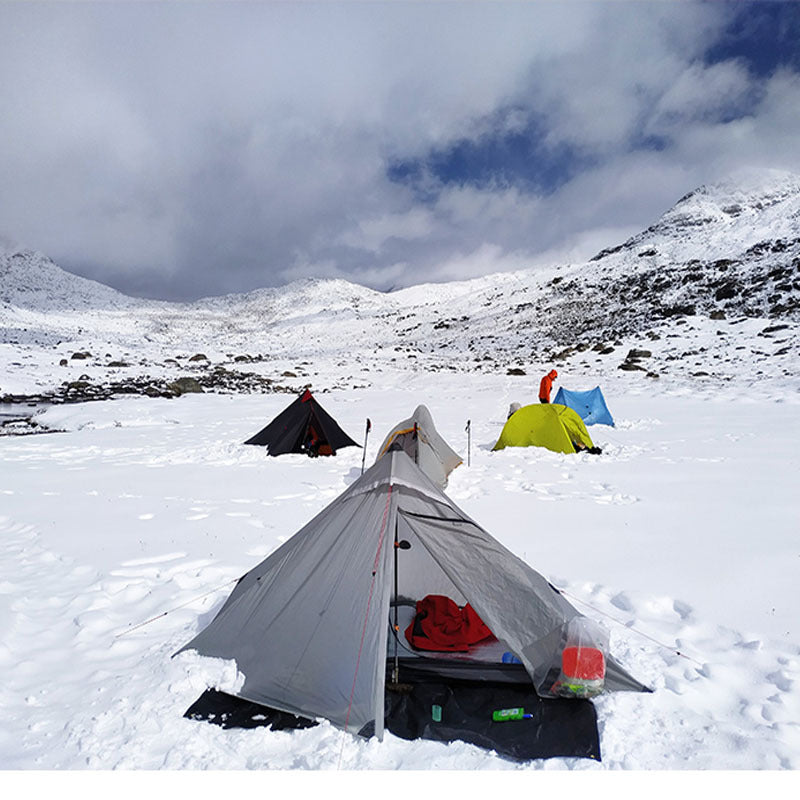 Ultralight Tent 3/4 Season Backpacking Tent for 1 Person, Waterproof Professional Tents for Camping