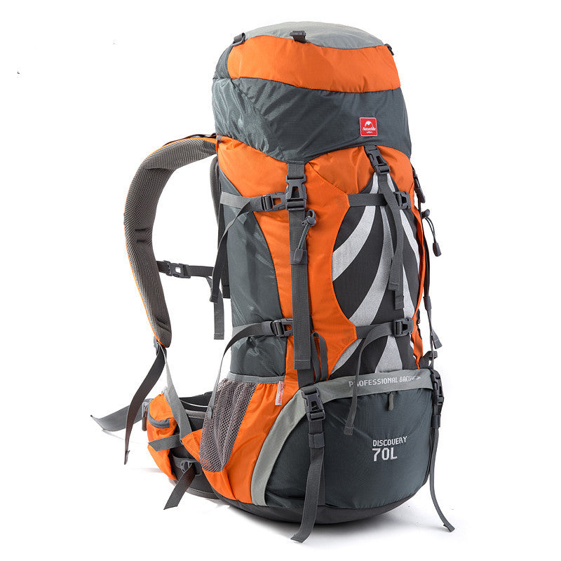Waterproof 70L Hiking Backpack Naturehike 70 – Outdoor Nylon Rucksack for Professional Mountaineering