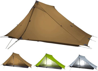 Ultralight Tent 3/4 Season Backpacking Tent for 1 Person, Waterproof Professional Tents for Camping