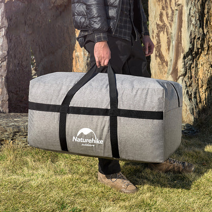 Outdoor Camping Equipment Storage Bag – Durable Plaid Oxford Cloth, 780x390x340mm, Casual Style for Gear Organization