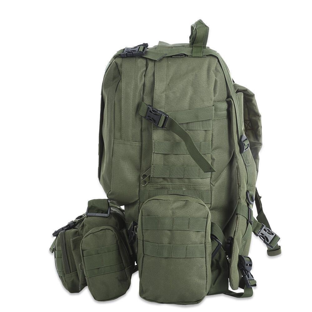 50L Waterproof Tactical Backpack for Camping & Hiking – Military-Grade Survival Gear, Molle System, Fall Outdoor Travel Ready