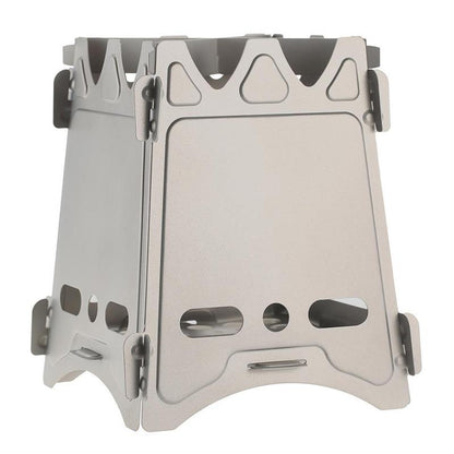 Cassette Stove Outdoor Camping Cookout Mini Stove, Multi-Purpose Charcoal Grill for 3-5 People