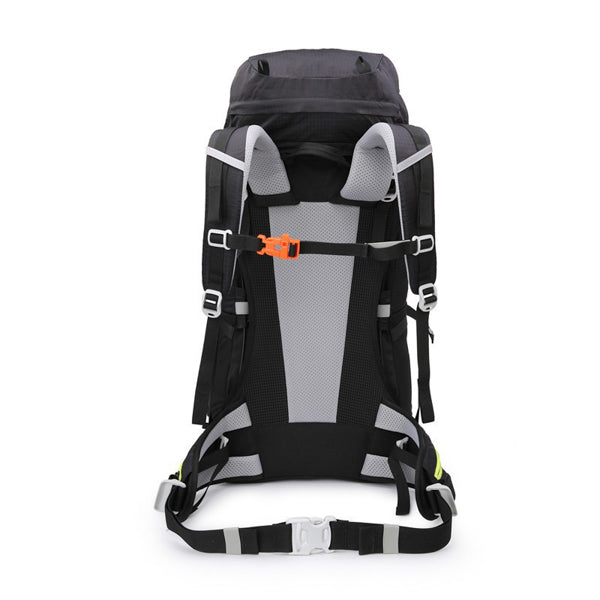 Waterproof Nylon Camping & Hiking Backpack – 55L Lightweight Unisex Outdoor Sports Bag for Running & Mountaineering