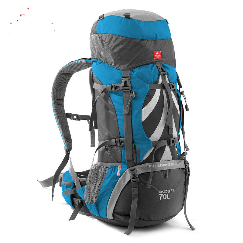 Waterproof 70L Hiking Backpack Naturehike 70 – Outdoor Nylon Rucksack for Professional Mountaineering
