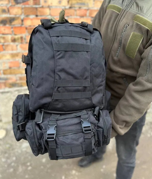 50L Waterproof Tactical Backpack for Camping & Hiking – Military-Grade Survival Gear, Molle System, Fall Outdoor Travel Ready