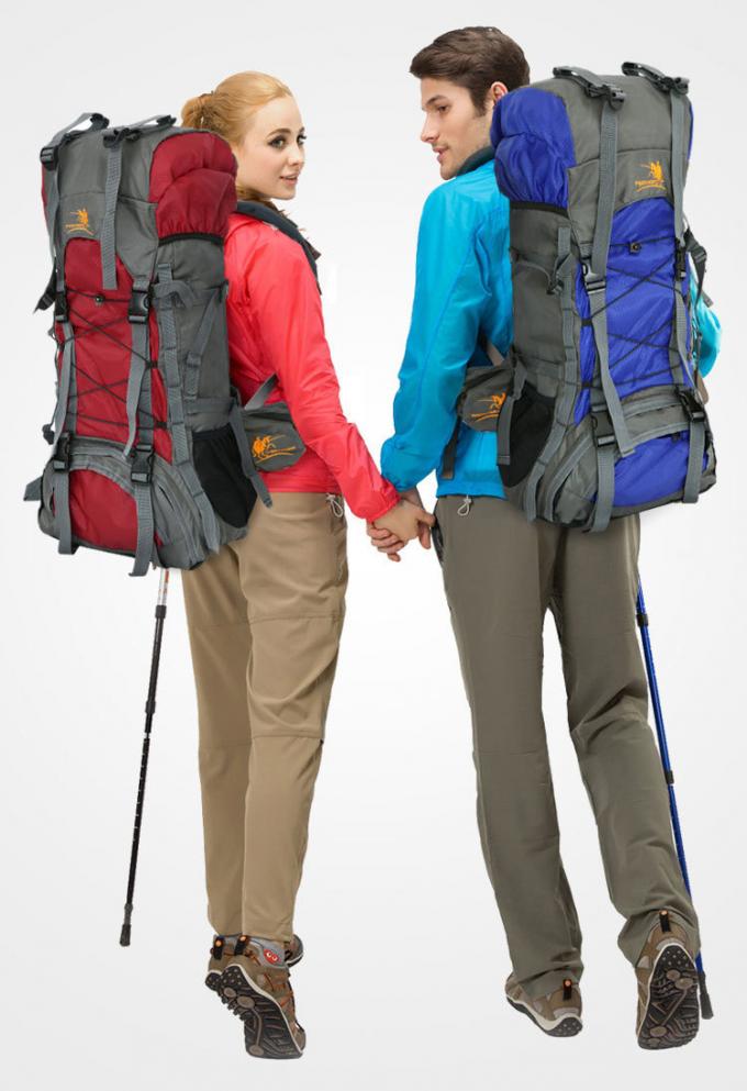 60L Waterproof Outdoor Shoulder Bag with Rain Cover – Lightweight Camping & Hiking Gear for All-Weather Adventure