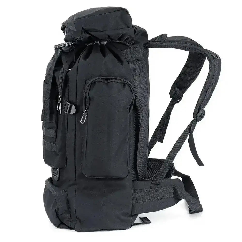 Large Capacity Oxford Cloth Outdoor Sports Mountaineering Bag – 72x34x17cm, Breathable & Shockproof, Camouflage Pattern