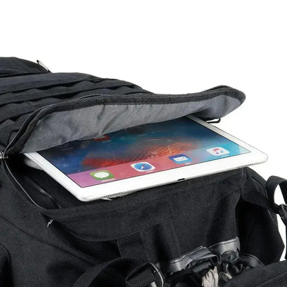 Large Capacity Oxford Cloth Outdoor Sports Mountaineering Bag – 72x34x17cm, Breathable & Shockproof, Camouflage Pattern